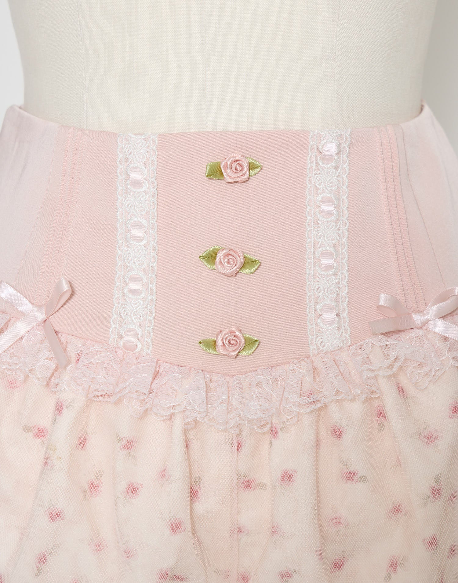 【Fiorforte】garter knit short pants /ピンク 3/2(月)17時発売】rose garden short pants／Fiorforte – mellfy memory