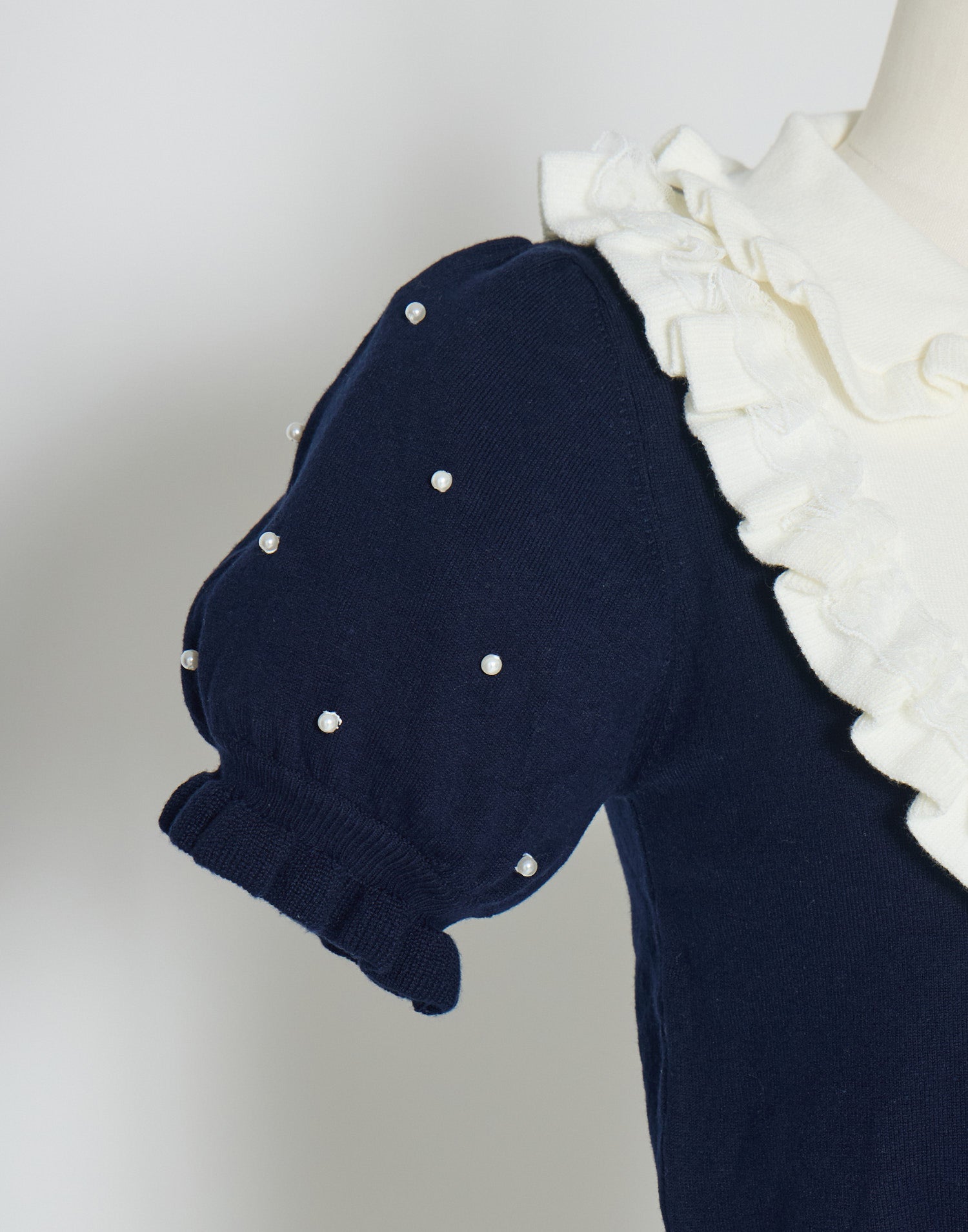 Dolly frill knit tops – mellfy memory