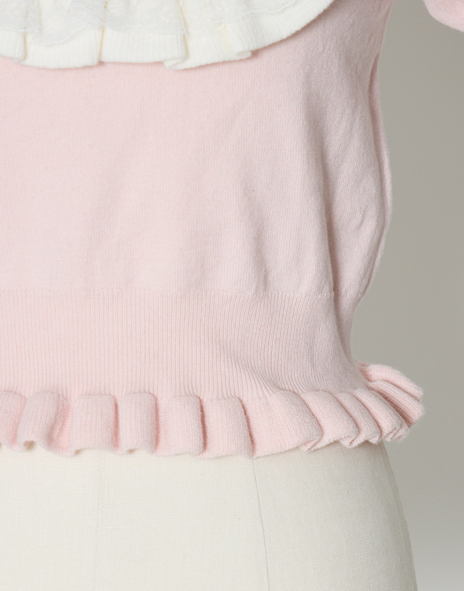 Dolly frill knit tops – mellfy memory