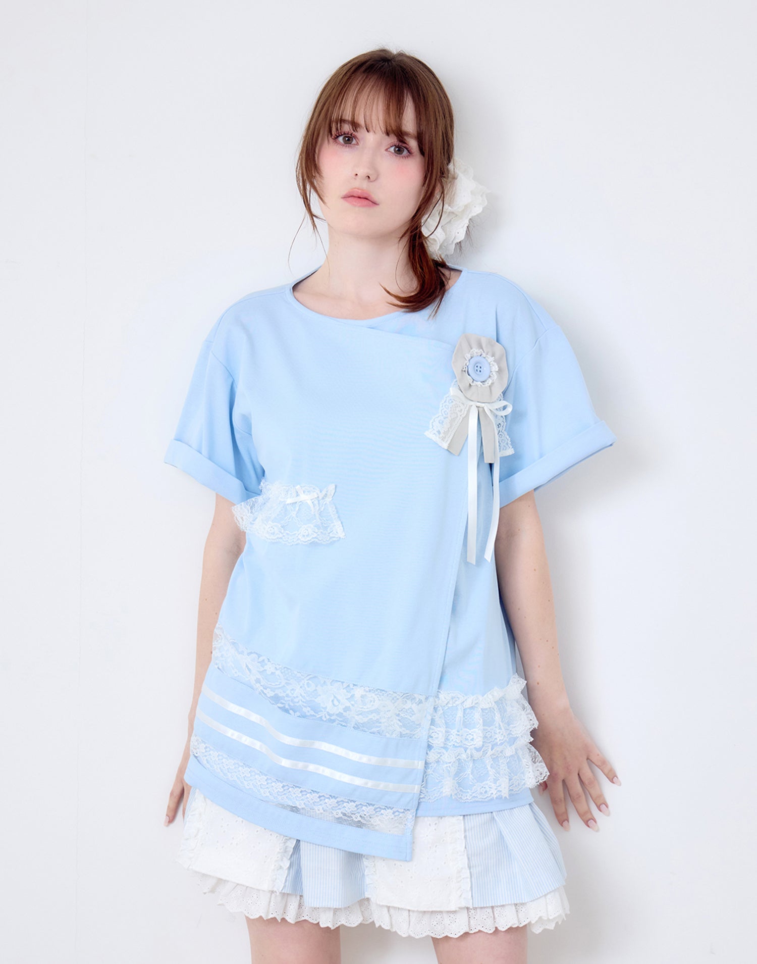 No.33マクラメෆハートෆバッグhangingෆෆ Pretty with me ハートバッグ／ Lolime – mellfy memory
