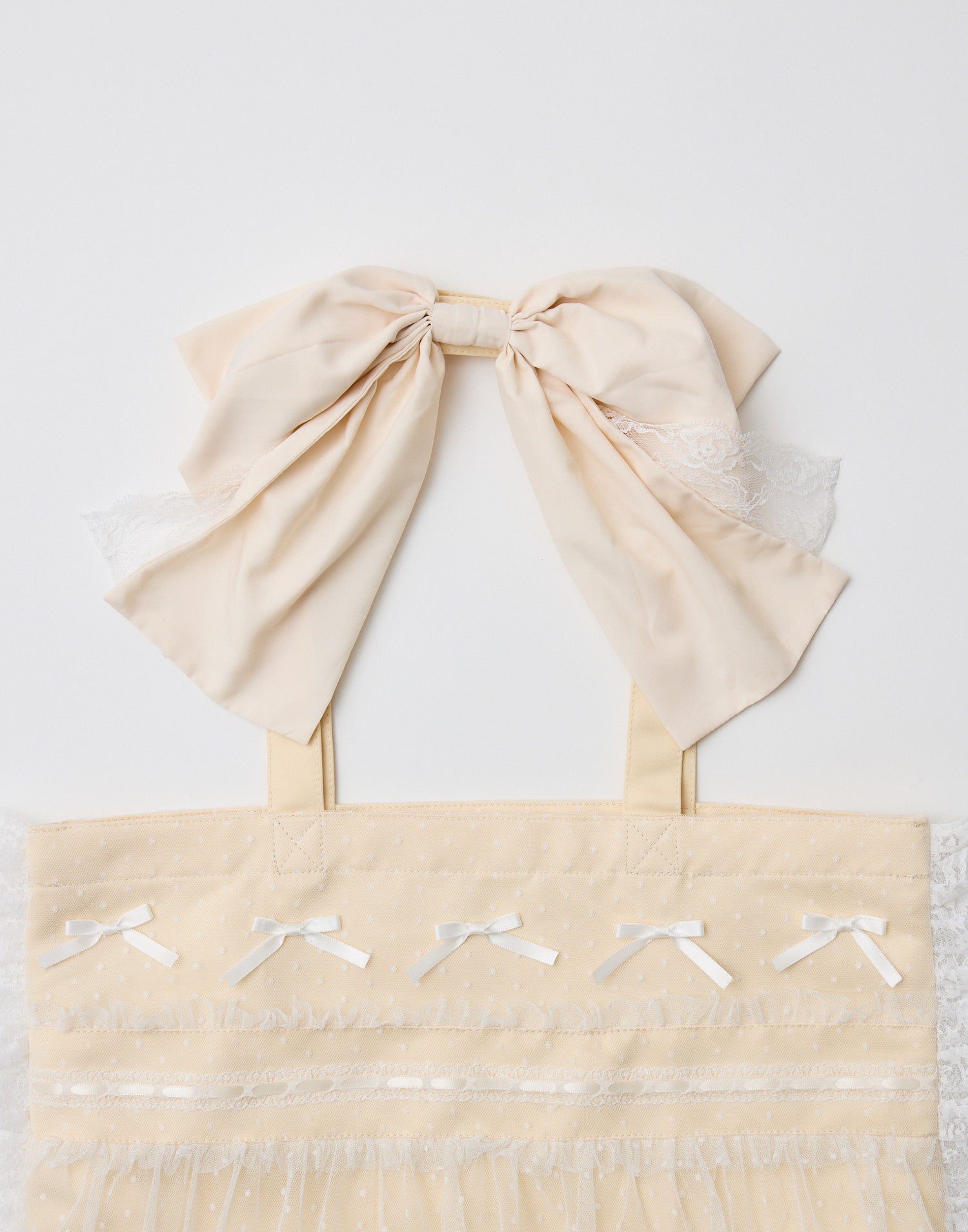 Mellfy ribbon cake tote bag – mellfy memory