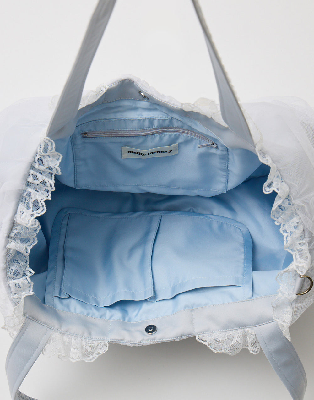 Lovely puff ribbon tote bag – mellfy memory