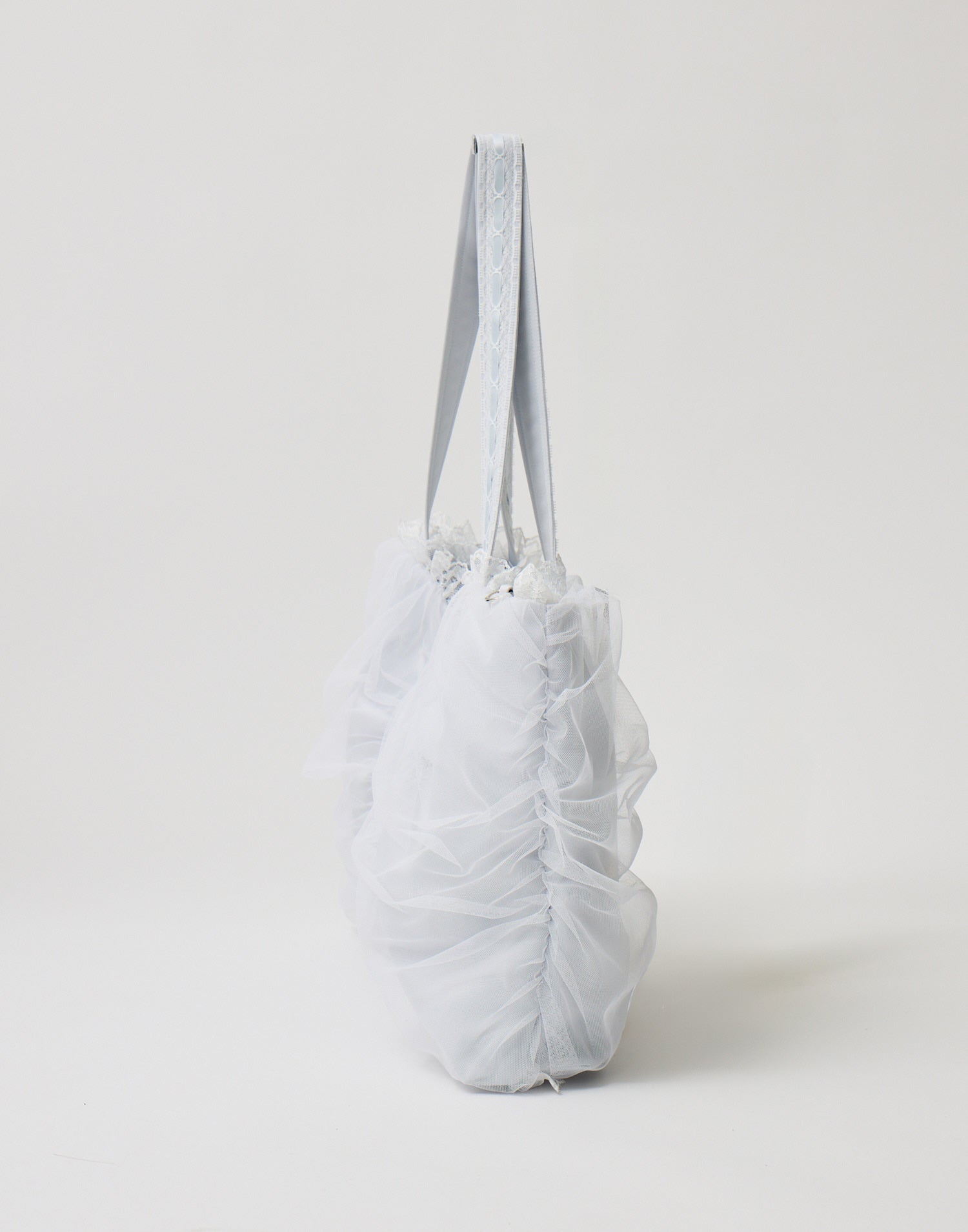 バッグ Lovely puff ribbon tote bag Lovely puff ribbon tote bag – mellfy memory
