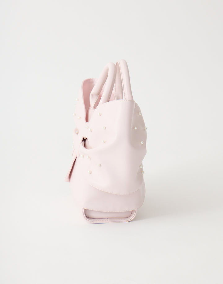 Mellfy pearl ribbon kiss-lock bag – mellfy memory