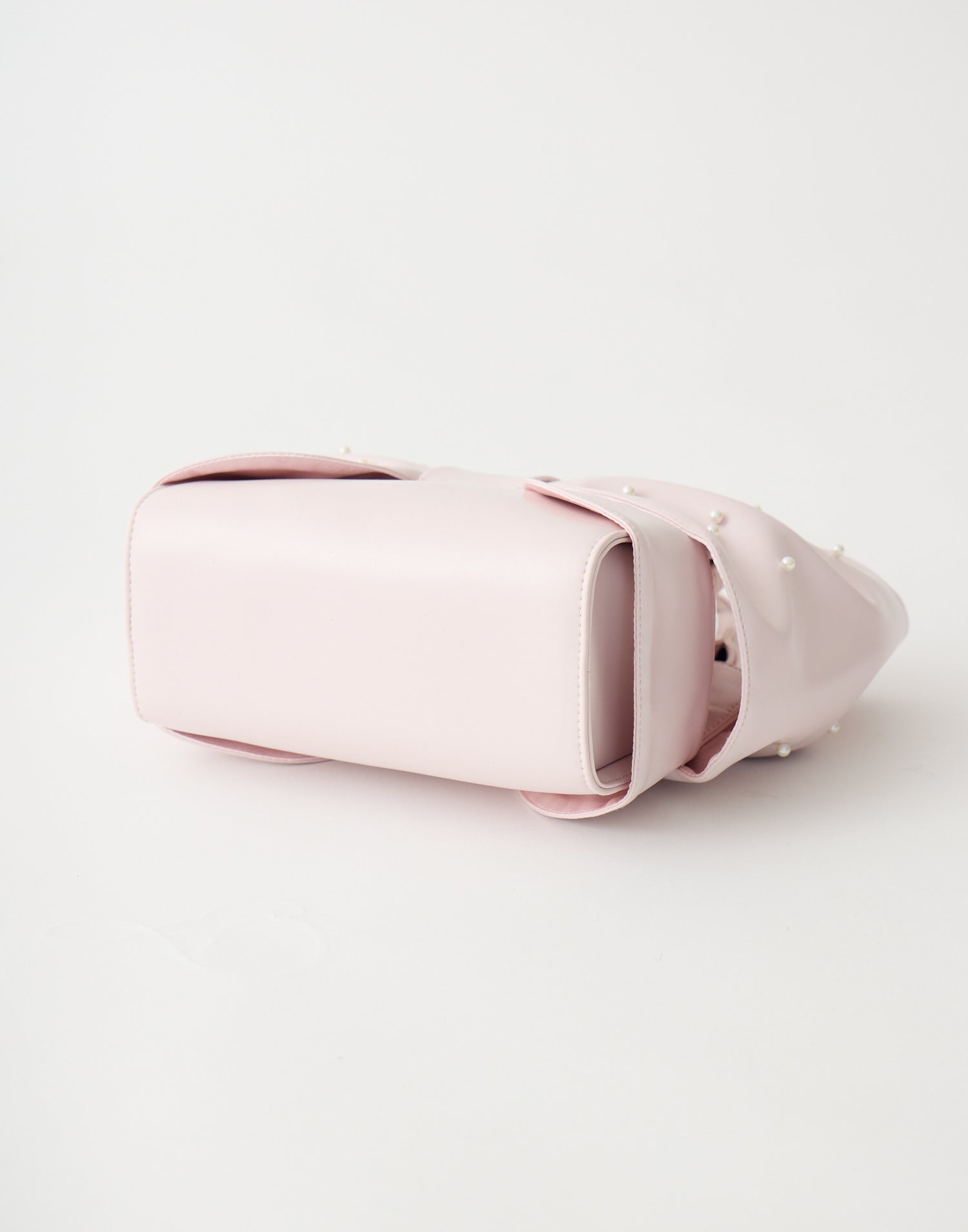 Mellfy pearl ribbon kiss-lock bag – mellfy memory