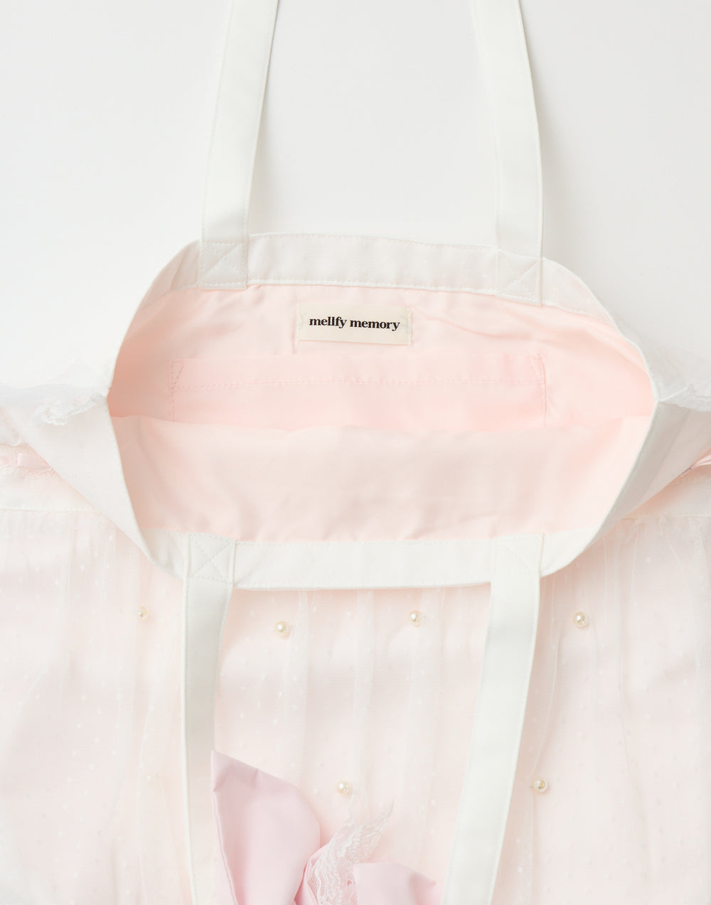 Mellfy ribbon cake tote bag – mellfy memory