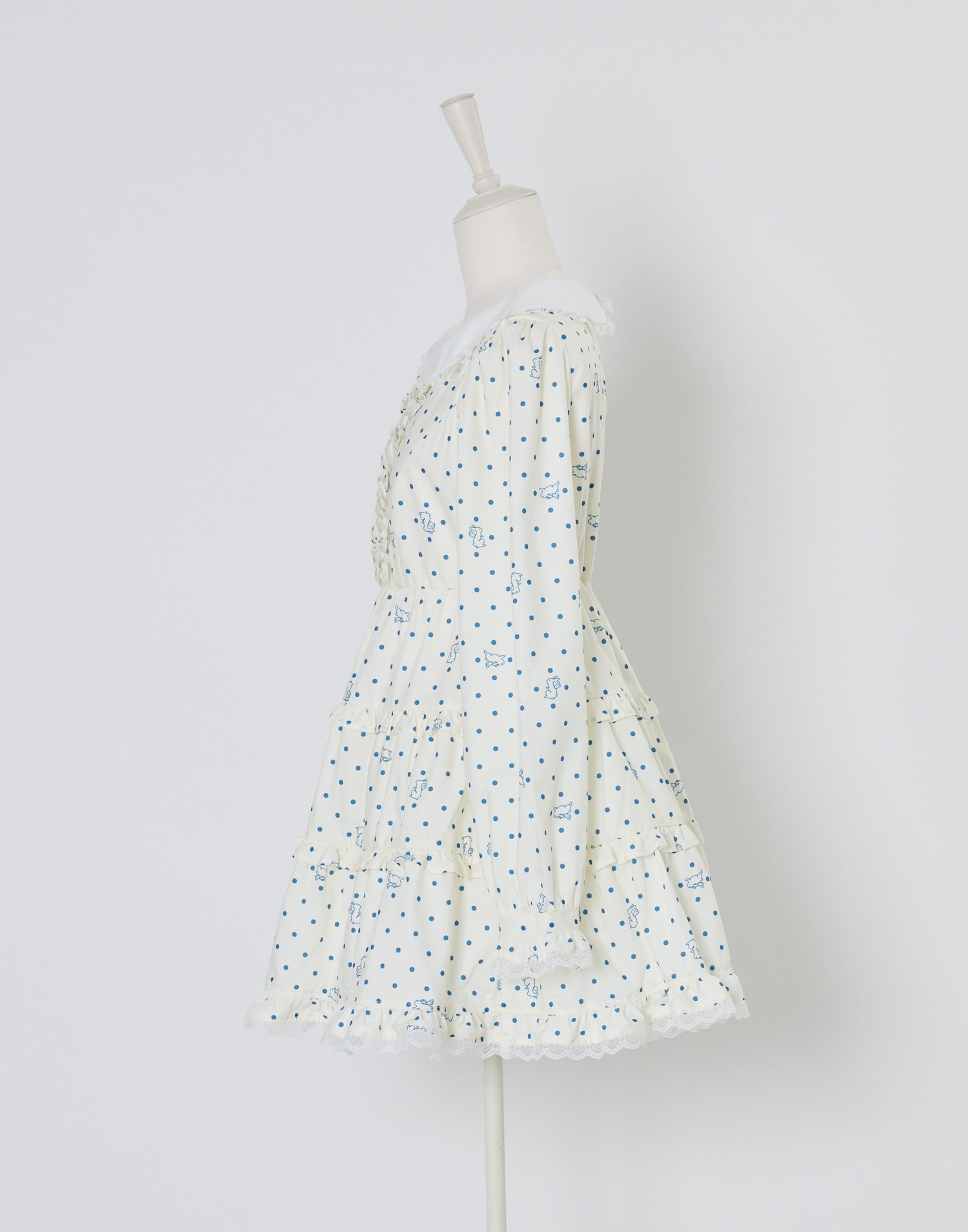 angel bunny frill mini dress／Lolime（Mサイズ・LLサイズ展開