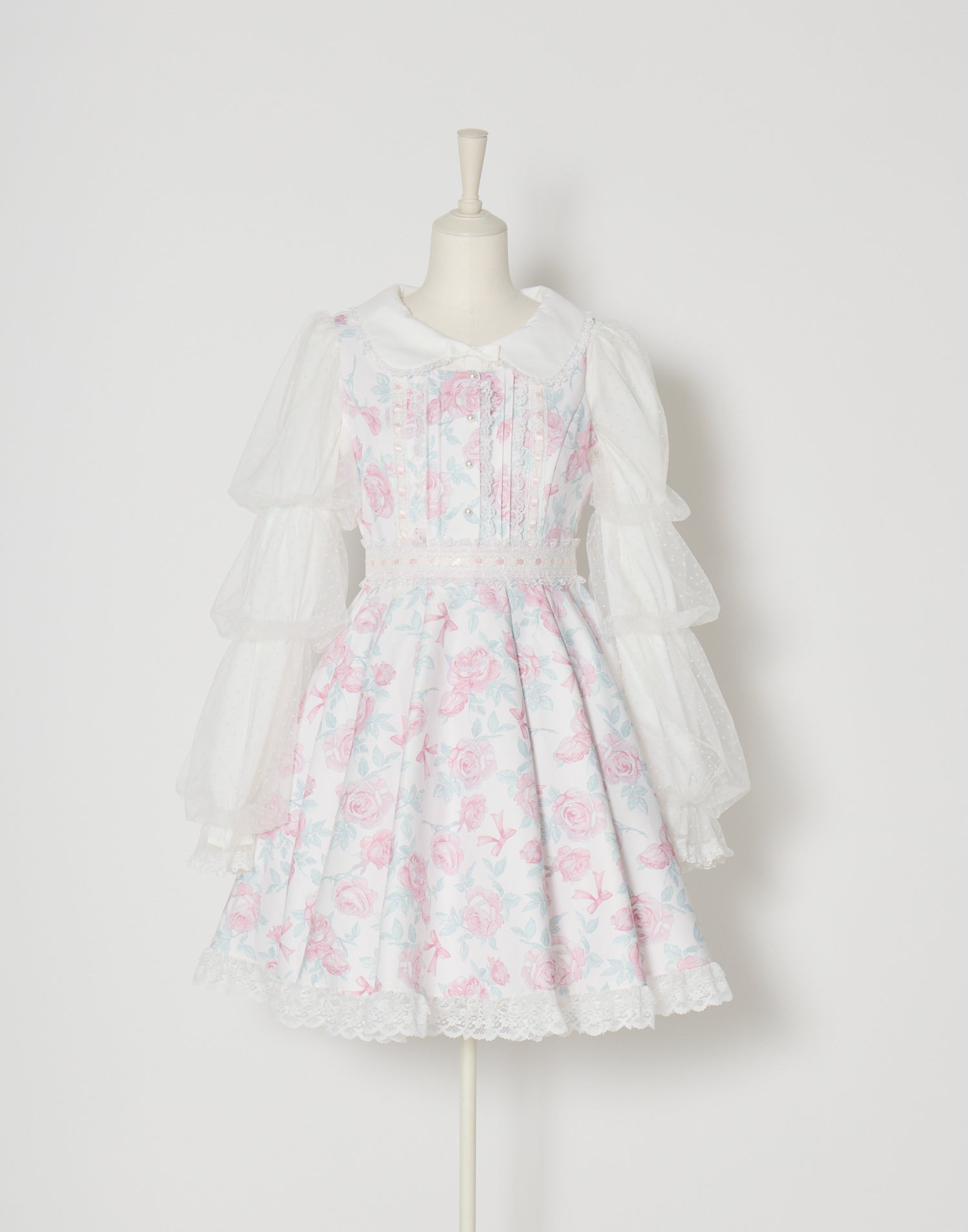 mellfymemory Rosy Floral Angelic ワンピース Rosy Floral Angelic onepiece – mellfy memory
