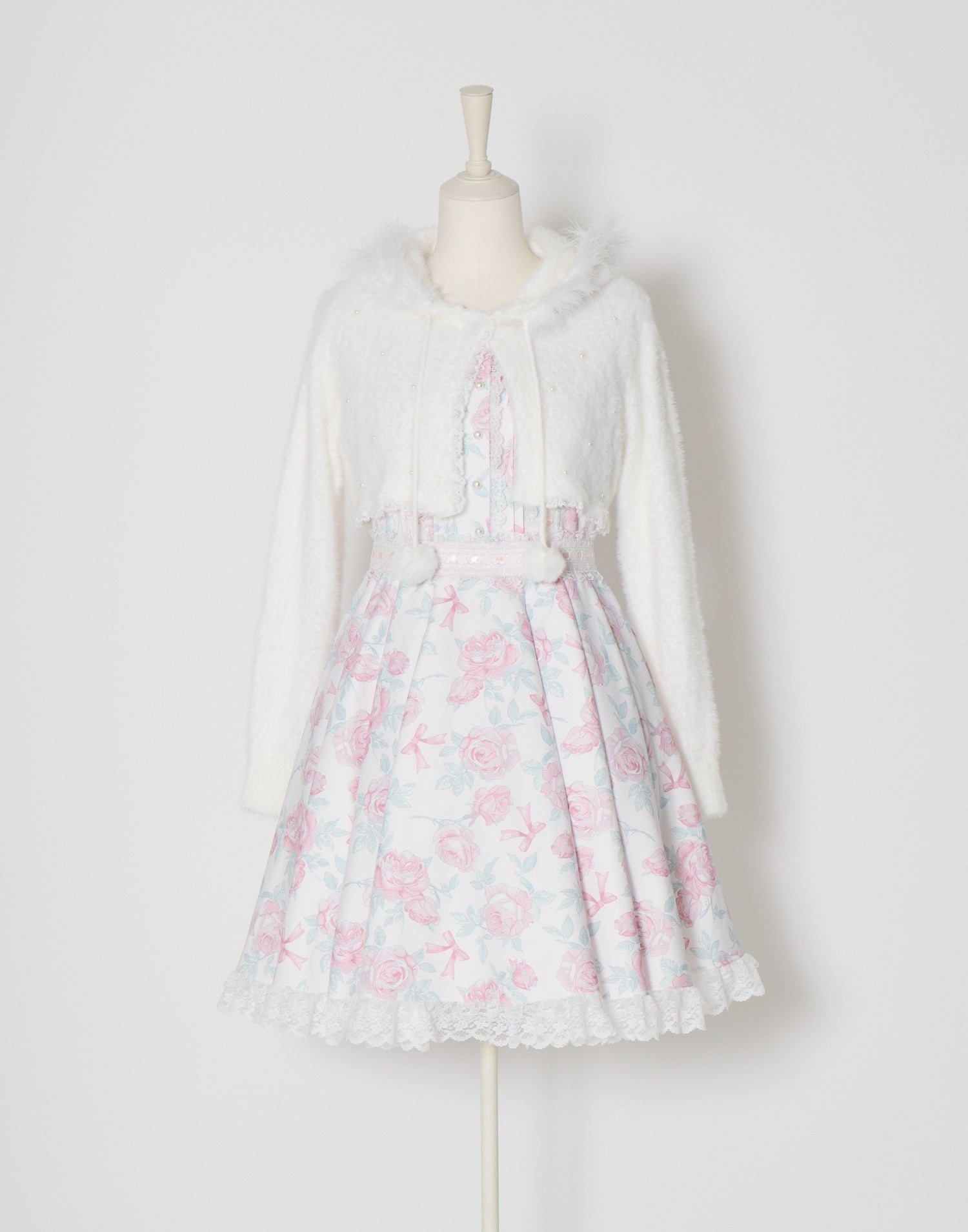 Rosy Floral Angelic onepiece – mellfy memory