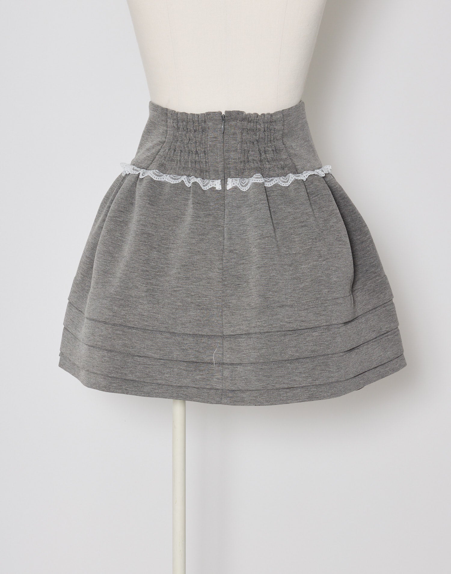 Fiorforte whipped cream skirt グレー whipped cream skirt – mellfy memory