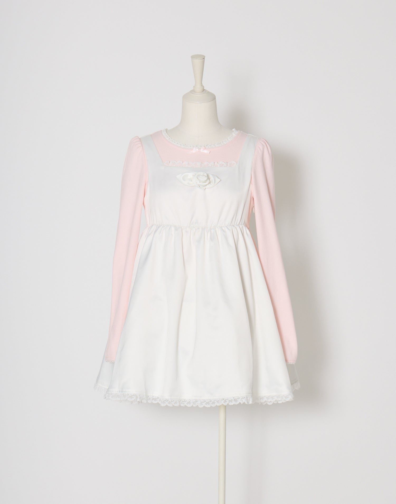 rose satin baby doll – mellfy memory