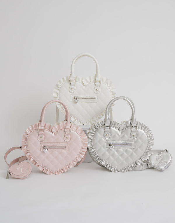 【POPUP SHOP先行販売】Darling With Me ハートショルダーバッグ／ Lolime