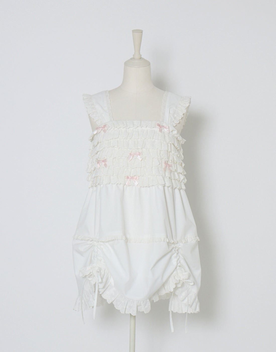baby baby frill mini dress／Lolime（Mサイズ・LLサイズ展開