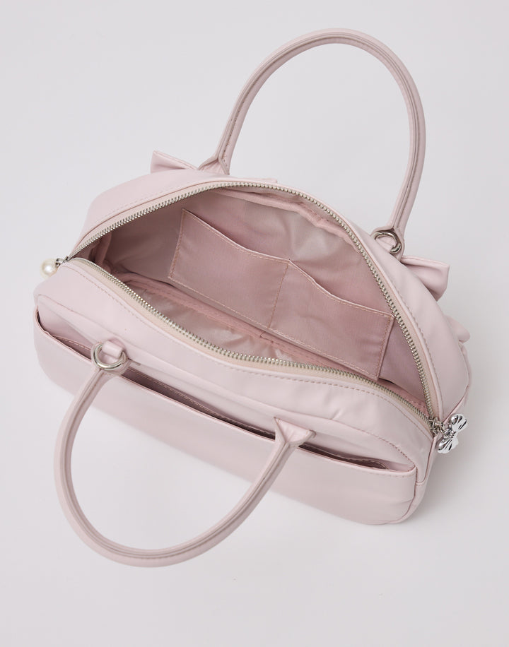 lacy ribbon boston bag – mellfy memory