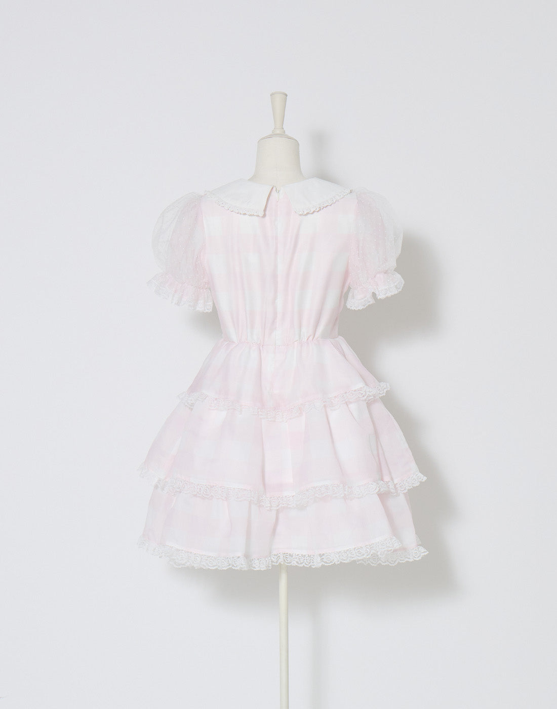 Fairy gingham tiered doll ワンピース Fairy gingham tiered doll ワンピース – mellfy memory