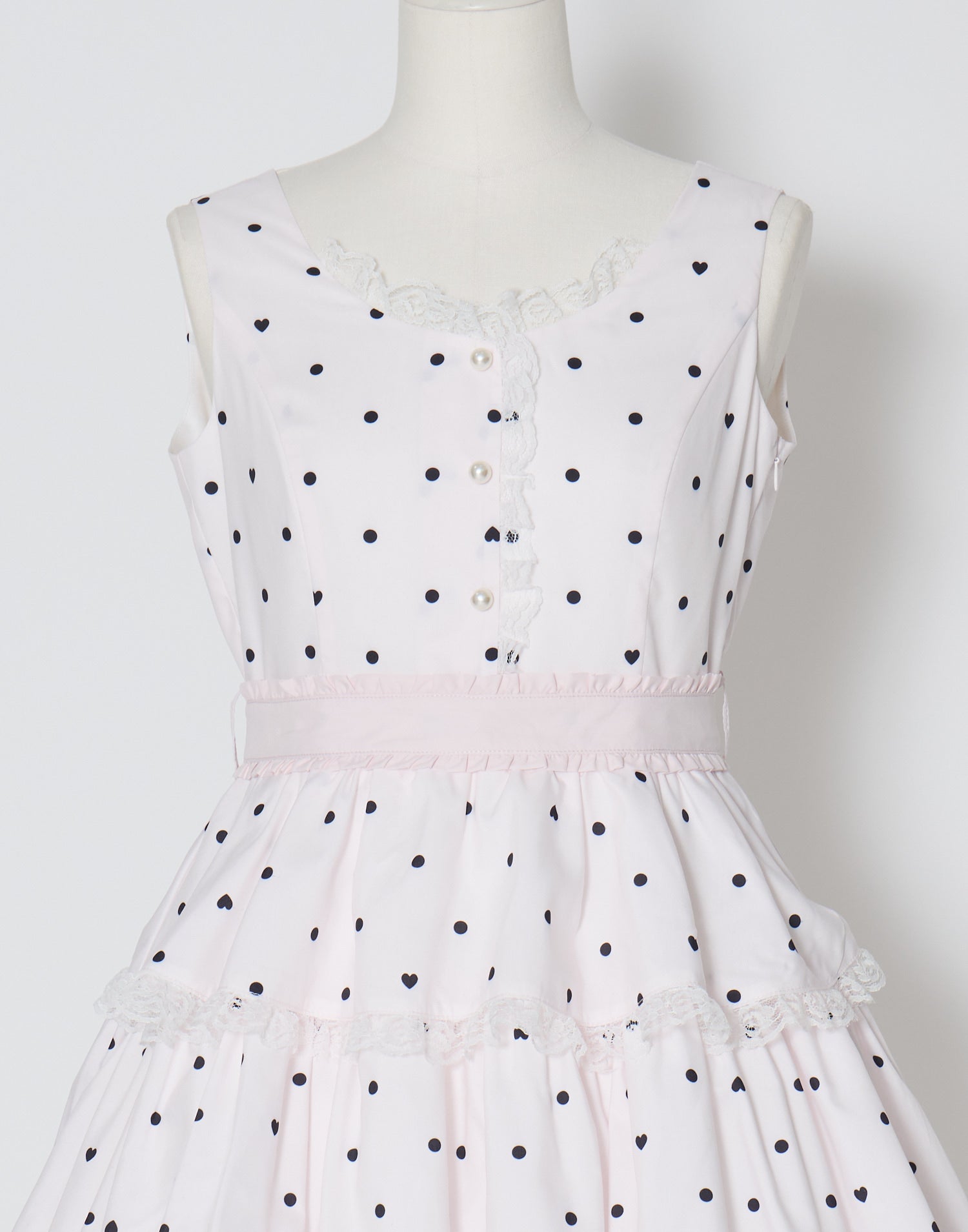 Sweet secret heart dot onepiece – mellfy memory