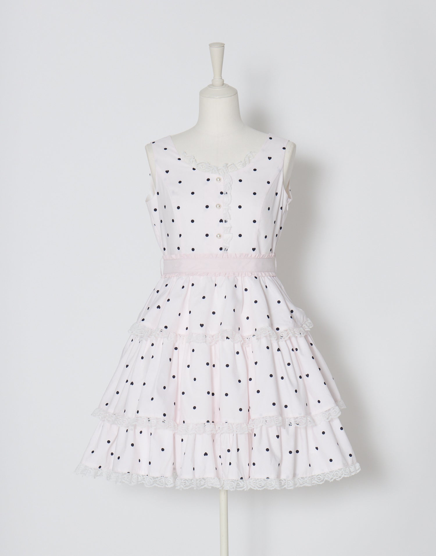 Sweet secret heart dot onepiece – mellfy memory