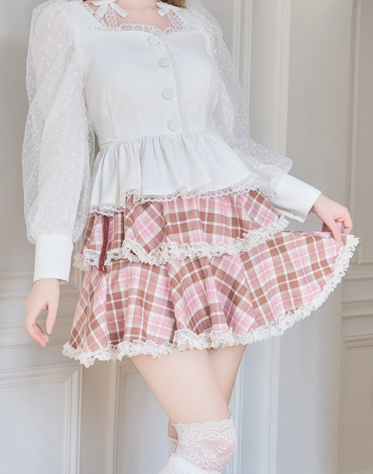 Whipped Berry Café スカート – mellfy memory