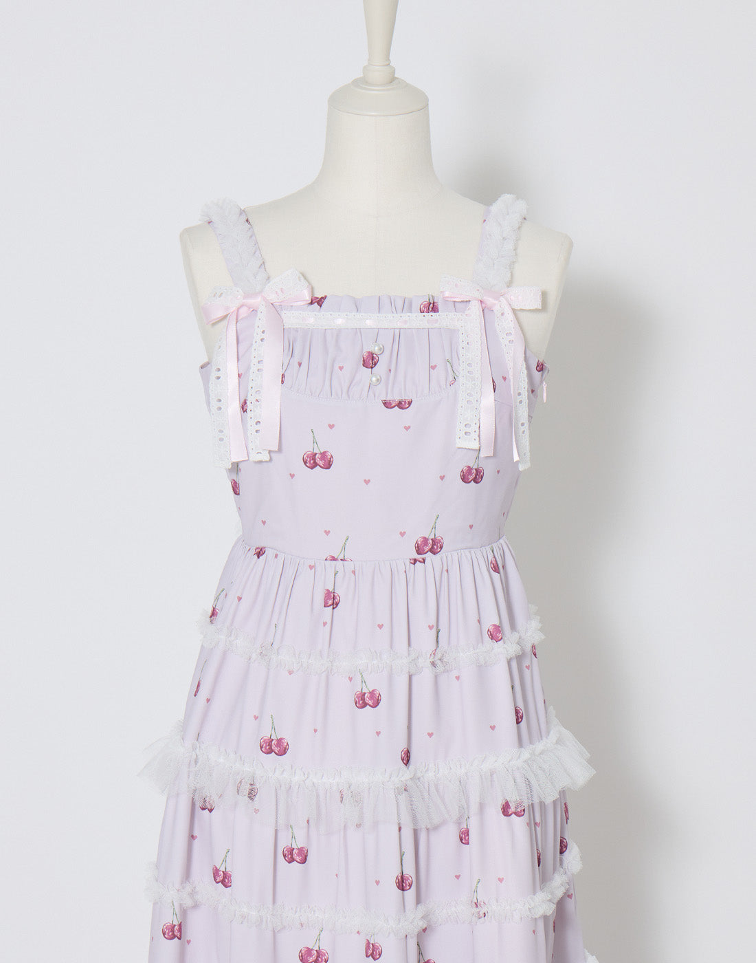 mellfy memory チェリーワンピース Sweet magic cherry ワンピース – mellfy memory