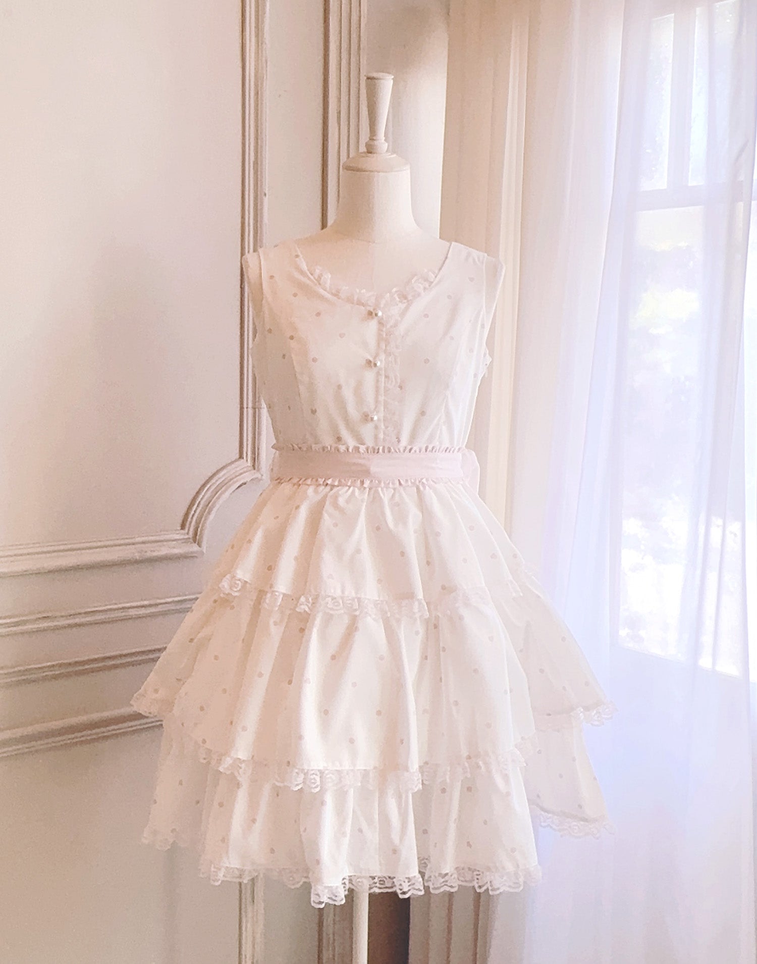 メルフィーメモリーSweet secret heart dot onepiece Sweet secret heart dot onepiece – mellfy memory