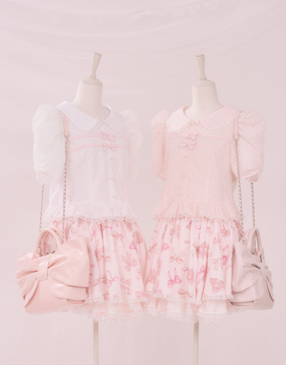 Mellfy pearl ribbon kiss-lock bag – mellfy memory