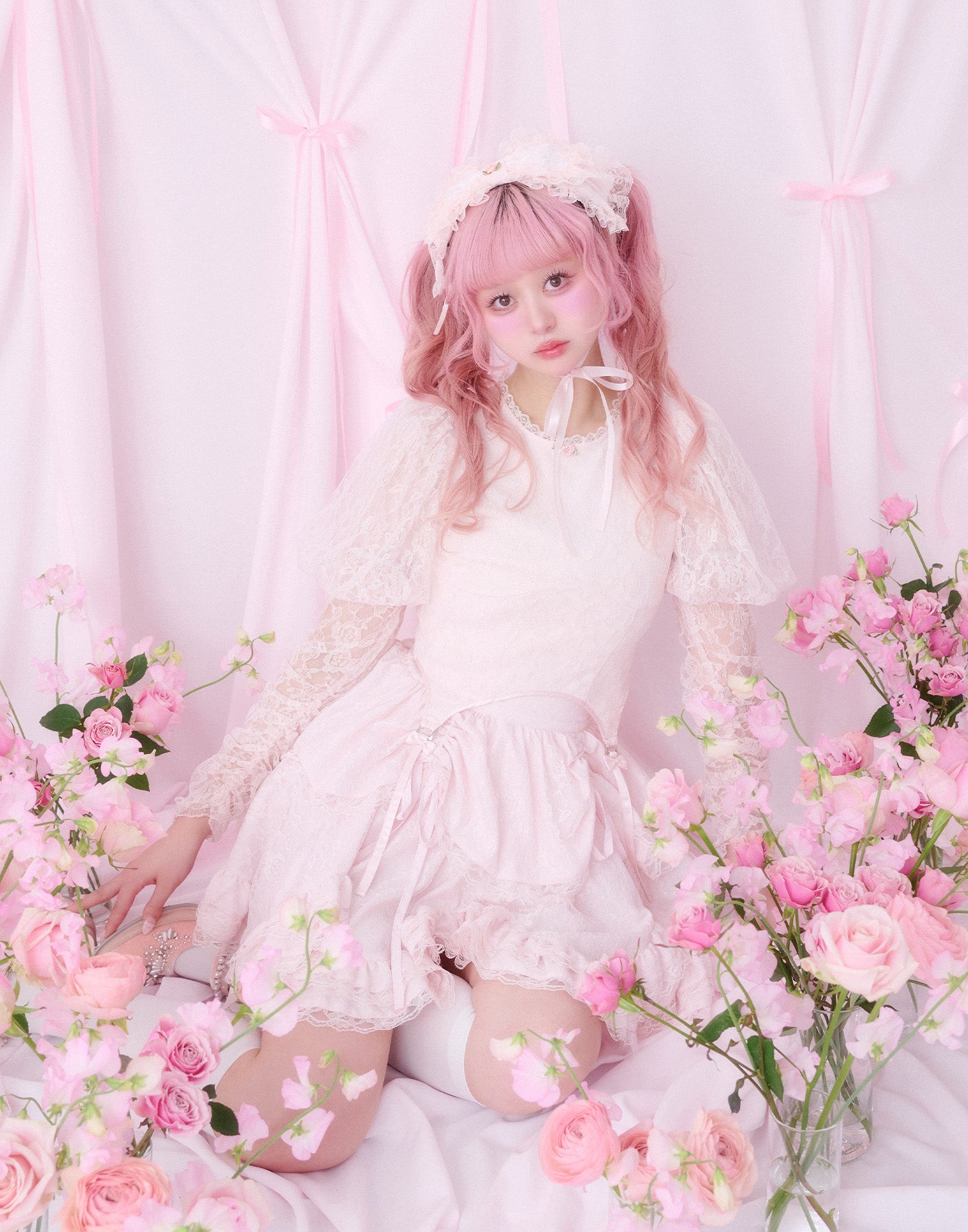 ruffle race skirt／Fiorforte – mellfy memory
