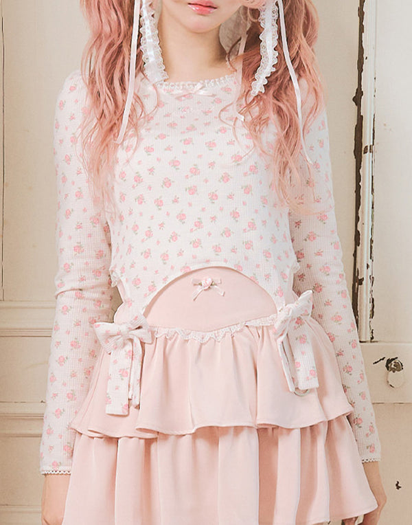 ribbon garter tops ／Fiorforte