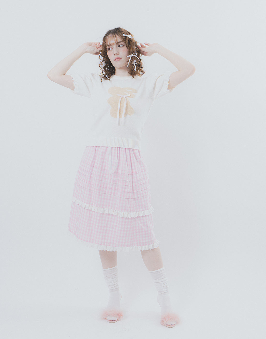 Lolime by mellfymemoryFANCYBUNNY ニットトップス FANCY BUNNY ニットトップス ／ Lolime – mellfy memory