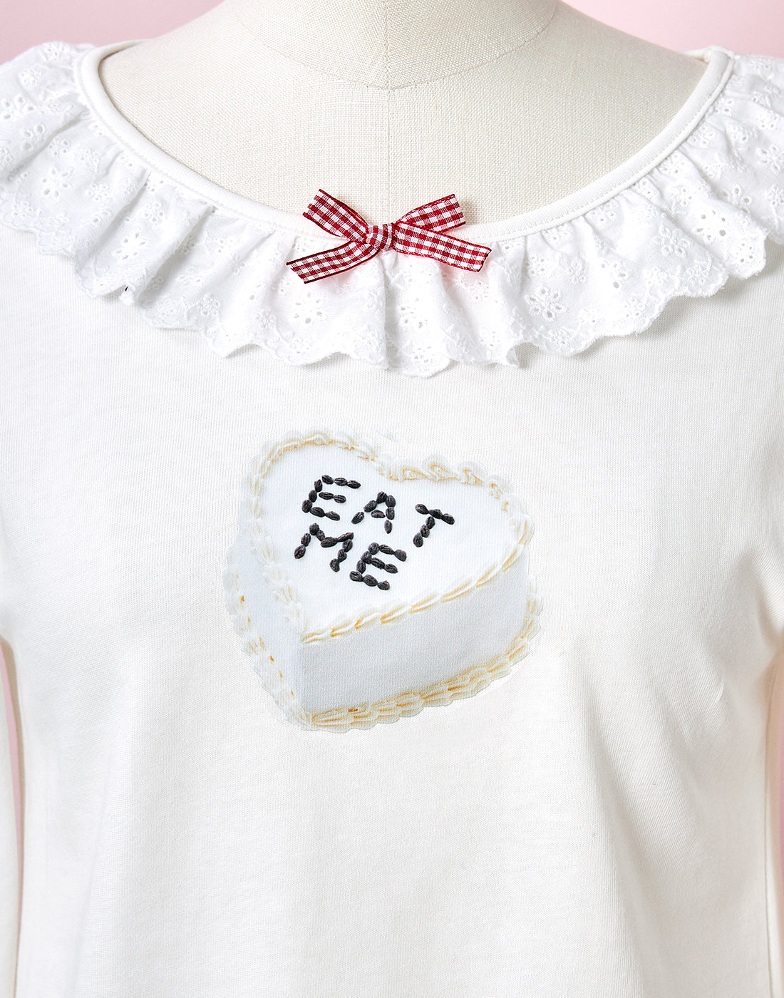 【11月発送】Eat me cakeカットソー／ Lolime（Mサイズ・LLサイズ展開）