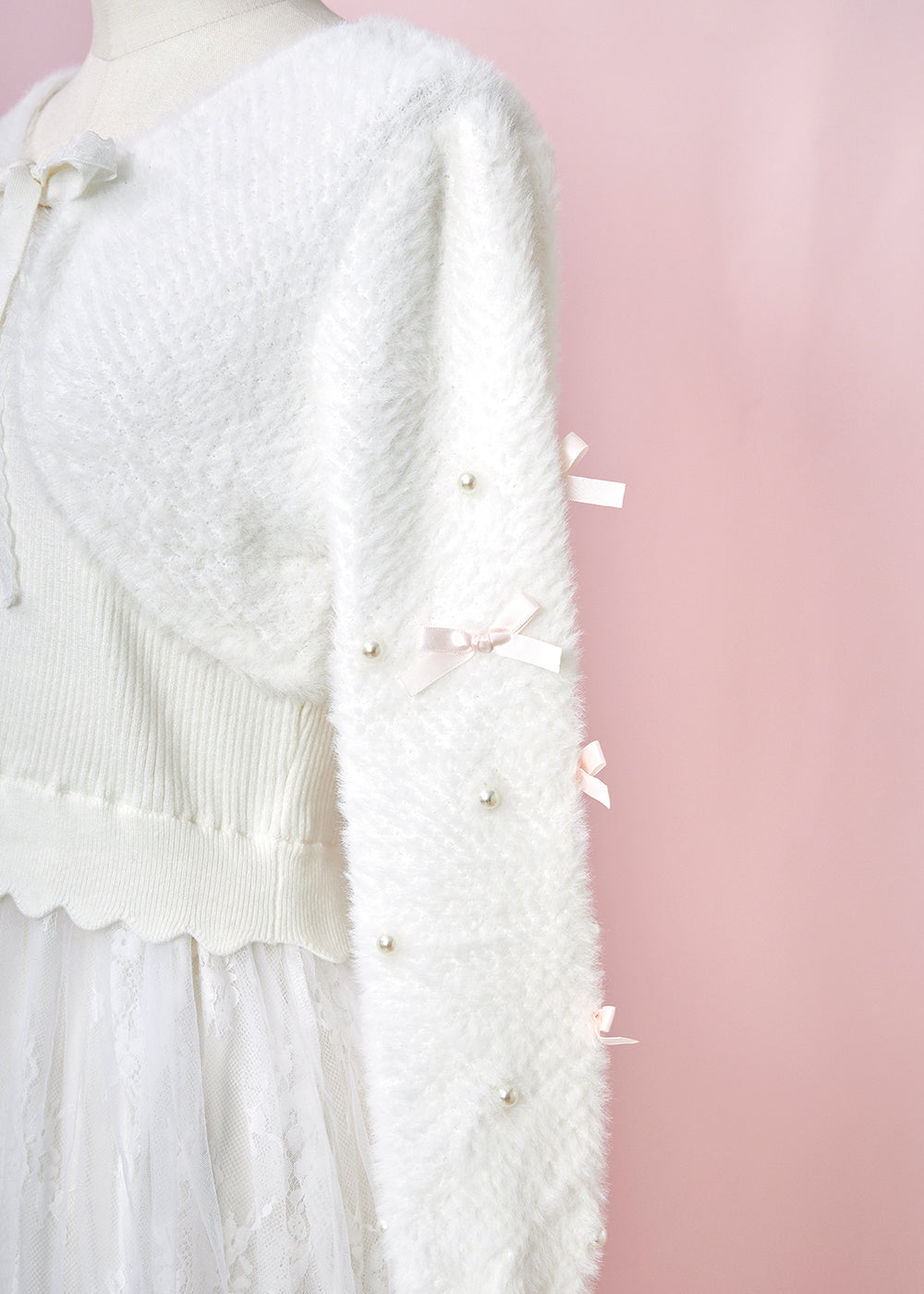 Melty fluffy knit ワンピース – mellfy memory