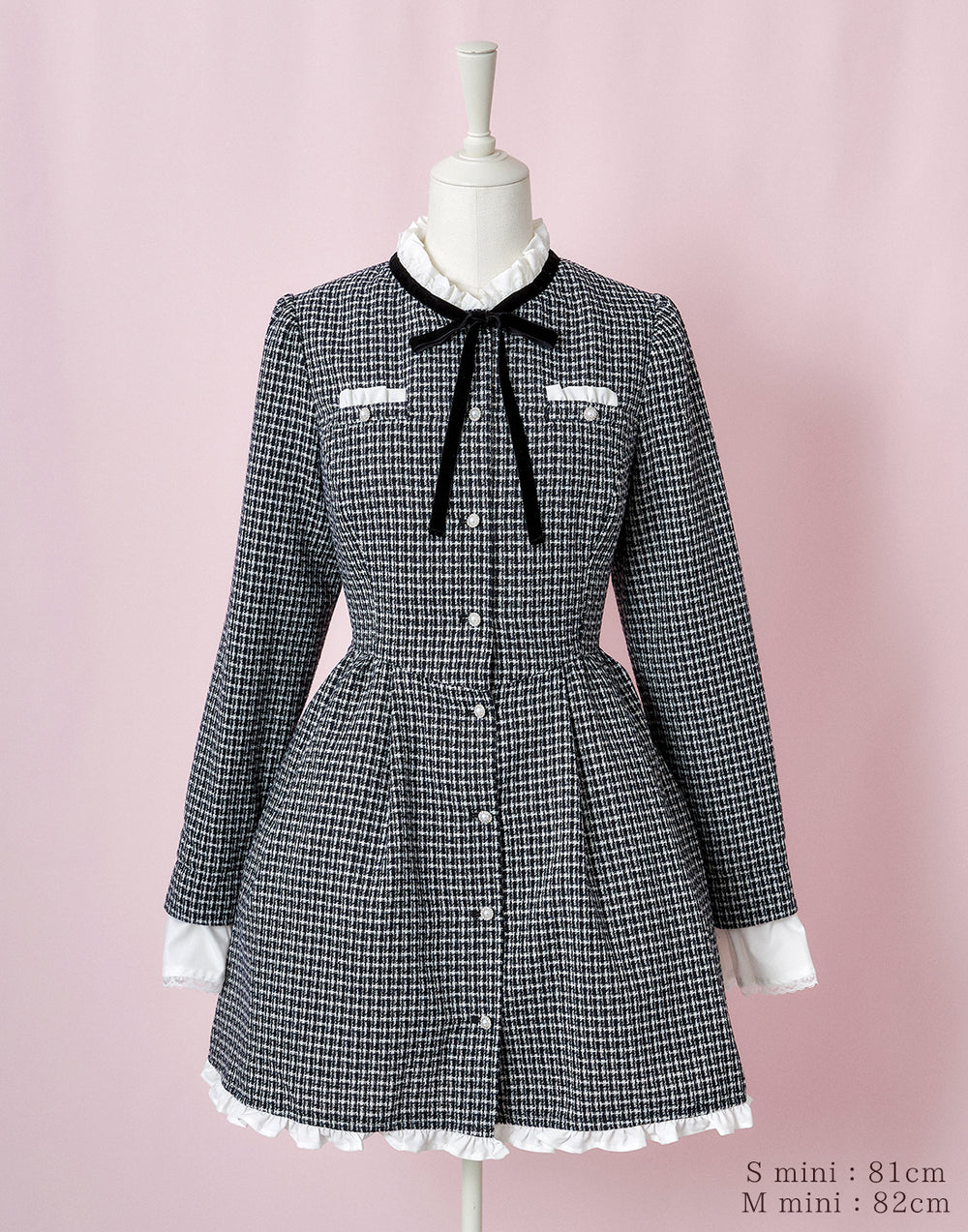 Love and classy tweed ワンピース – mellfy memory
