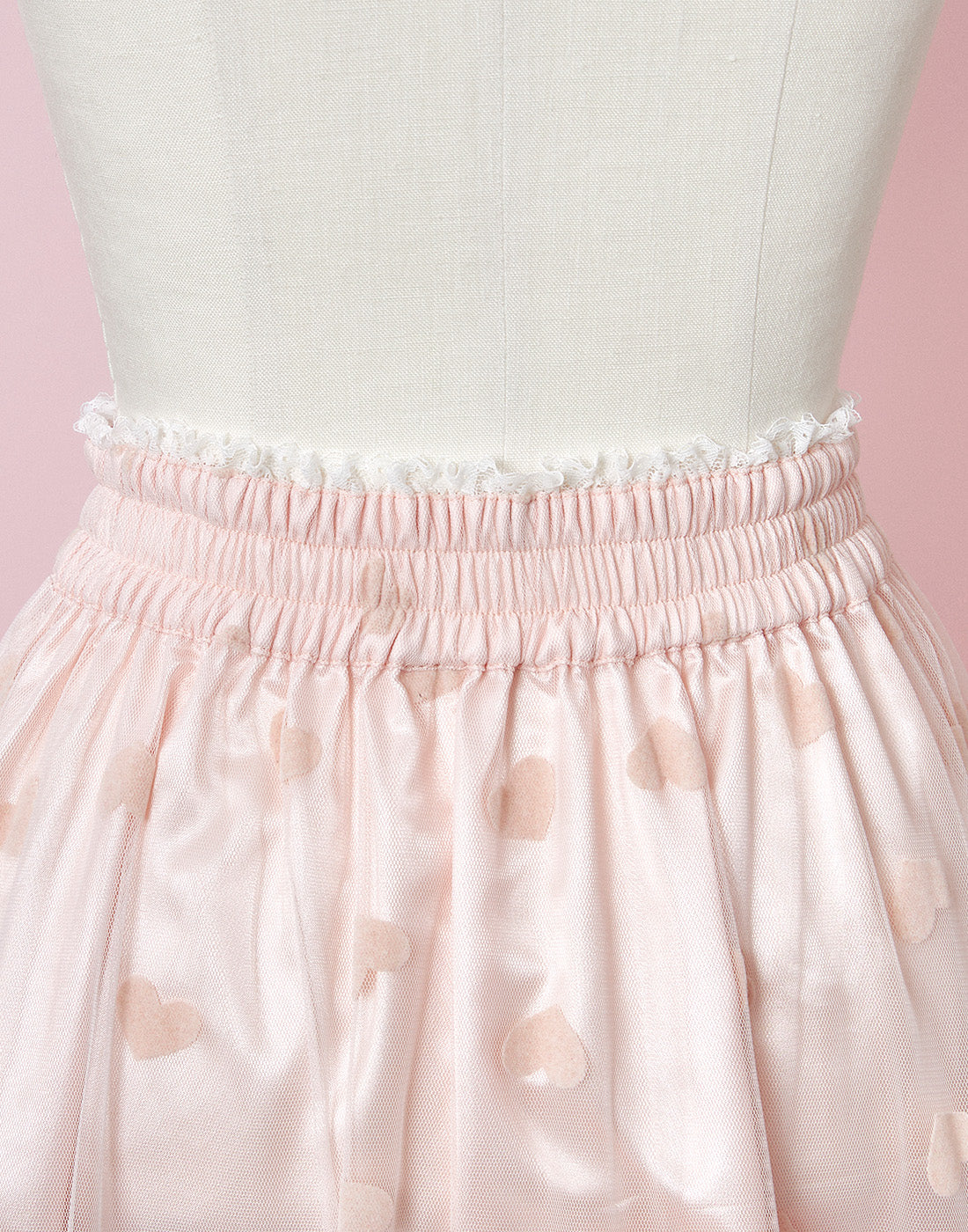 Dreamy heart tulle スカート