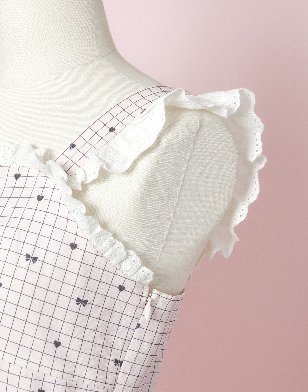 Heart arrowジャンパースカートワンピース／ Lolime（Mサイズ・LL  