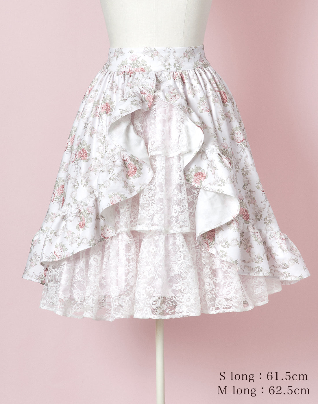 【10月発送】Princess Rococo Rose lace スカート