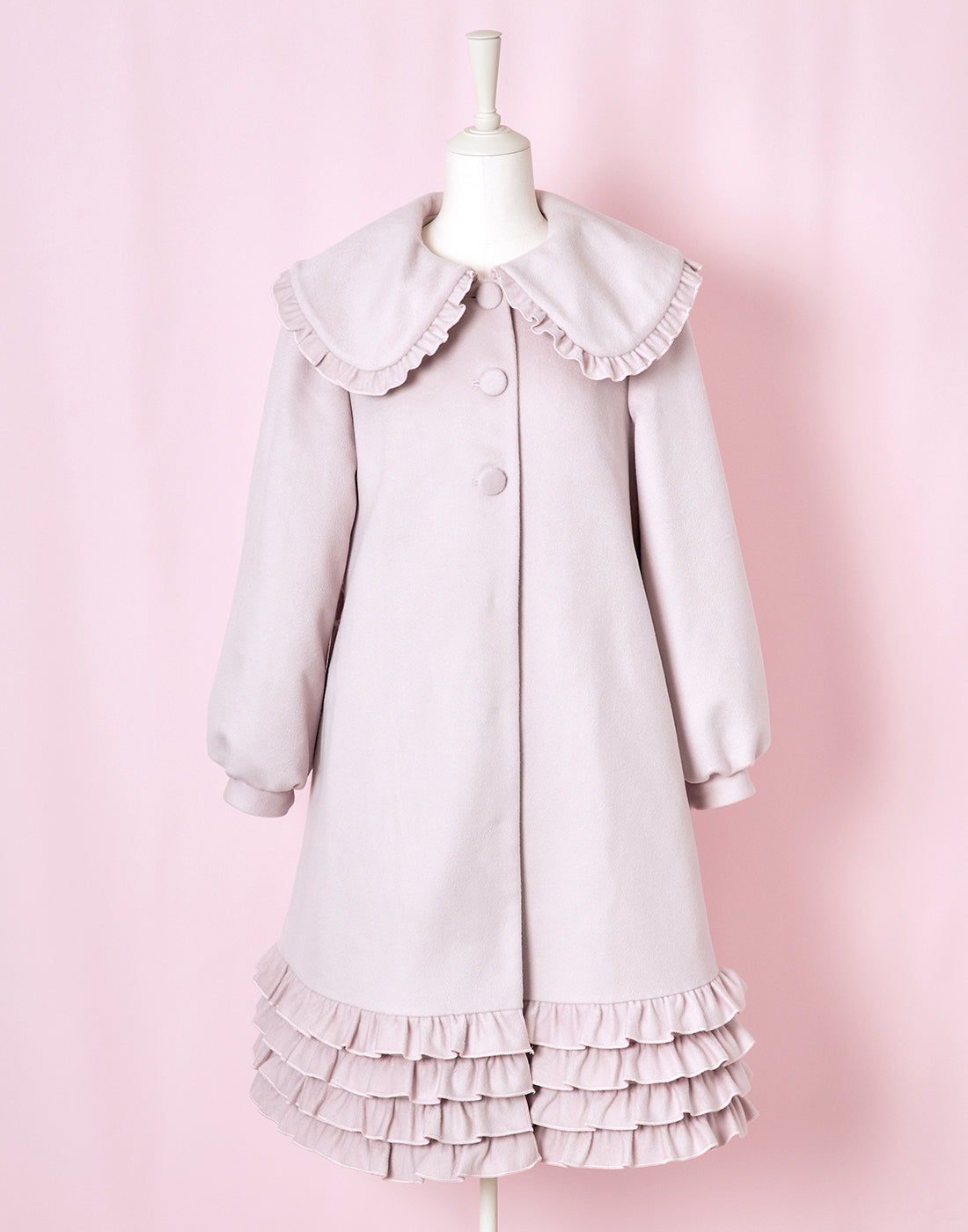 【11月6日(水)17時販売開始】frilly princess コート ／ Lolime（Mサイズ・LLサイズ展開）