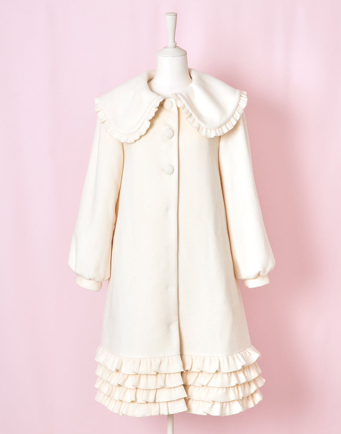 【11月6日(水)17時販売開始】frilly princess コート ／ Lolime（Mサイズ・LLサイズ展開）