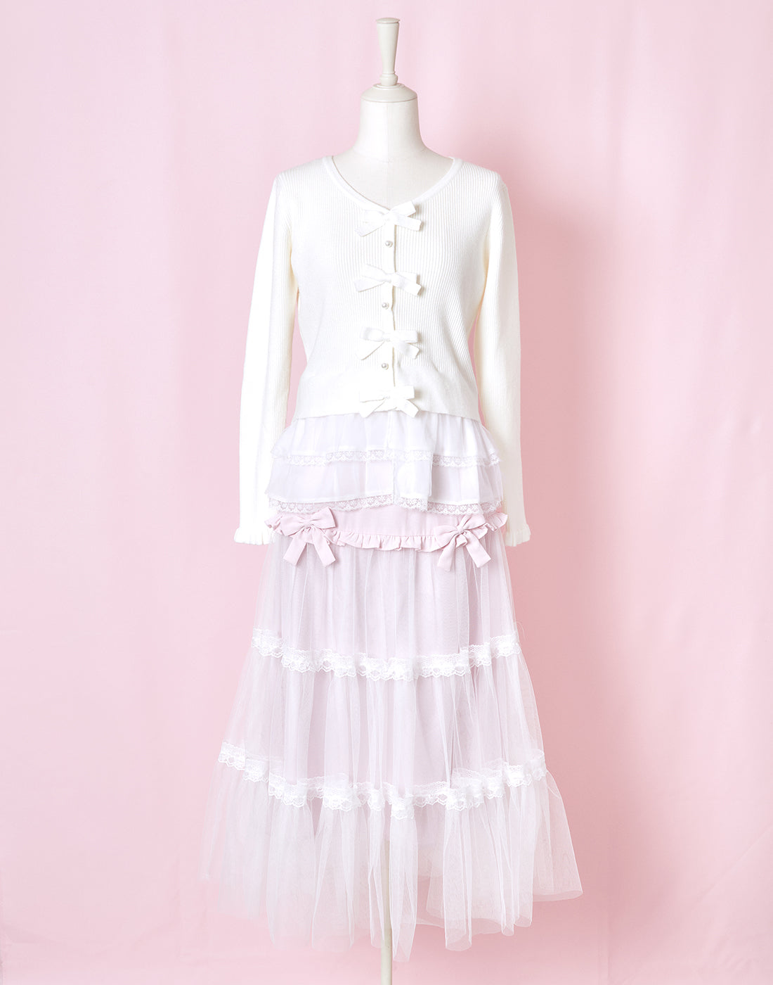 【11月発送】virgin tulle スカート ／ Lolime（Mサイズ・LLサイズ展開）