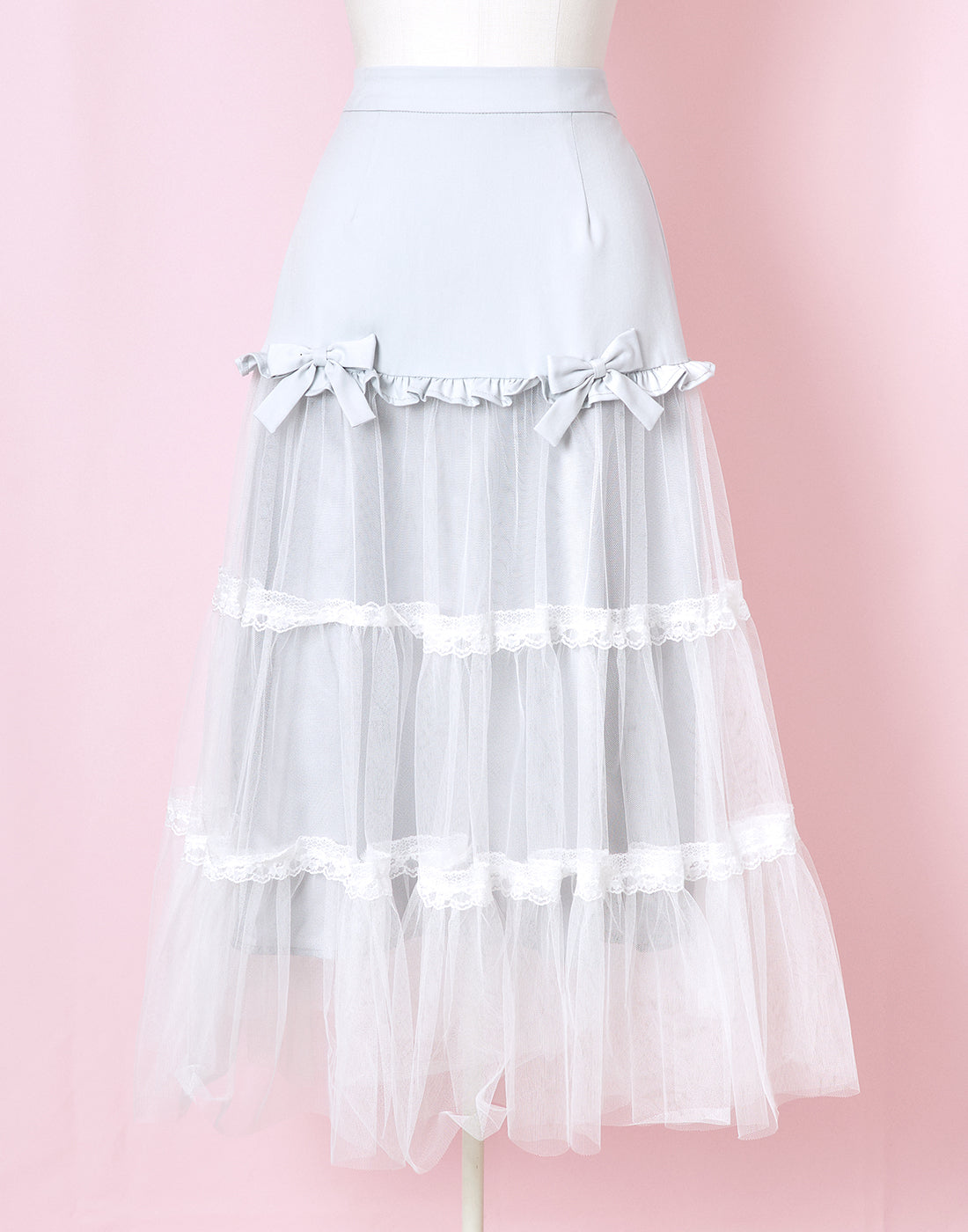 【11月発送】virgin tulle スカート ／ Lolime（Mサイズ・LLサイズ展開）