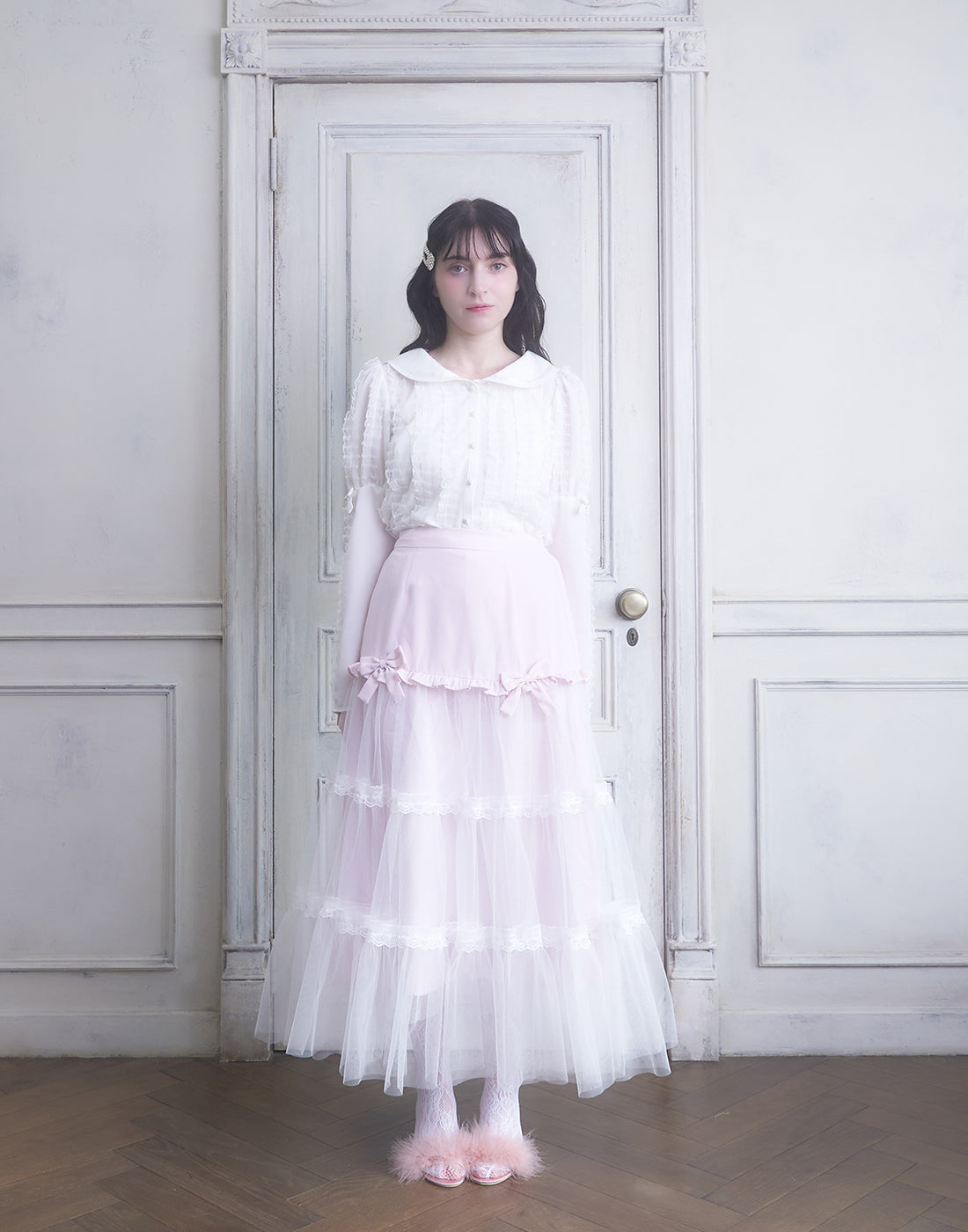 【11月発送】virgin tulle スカート ／ Lolime（Mサイズ・LLサイズ展開）