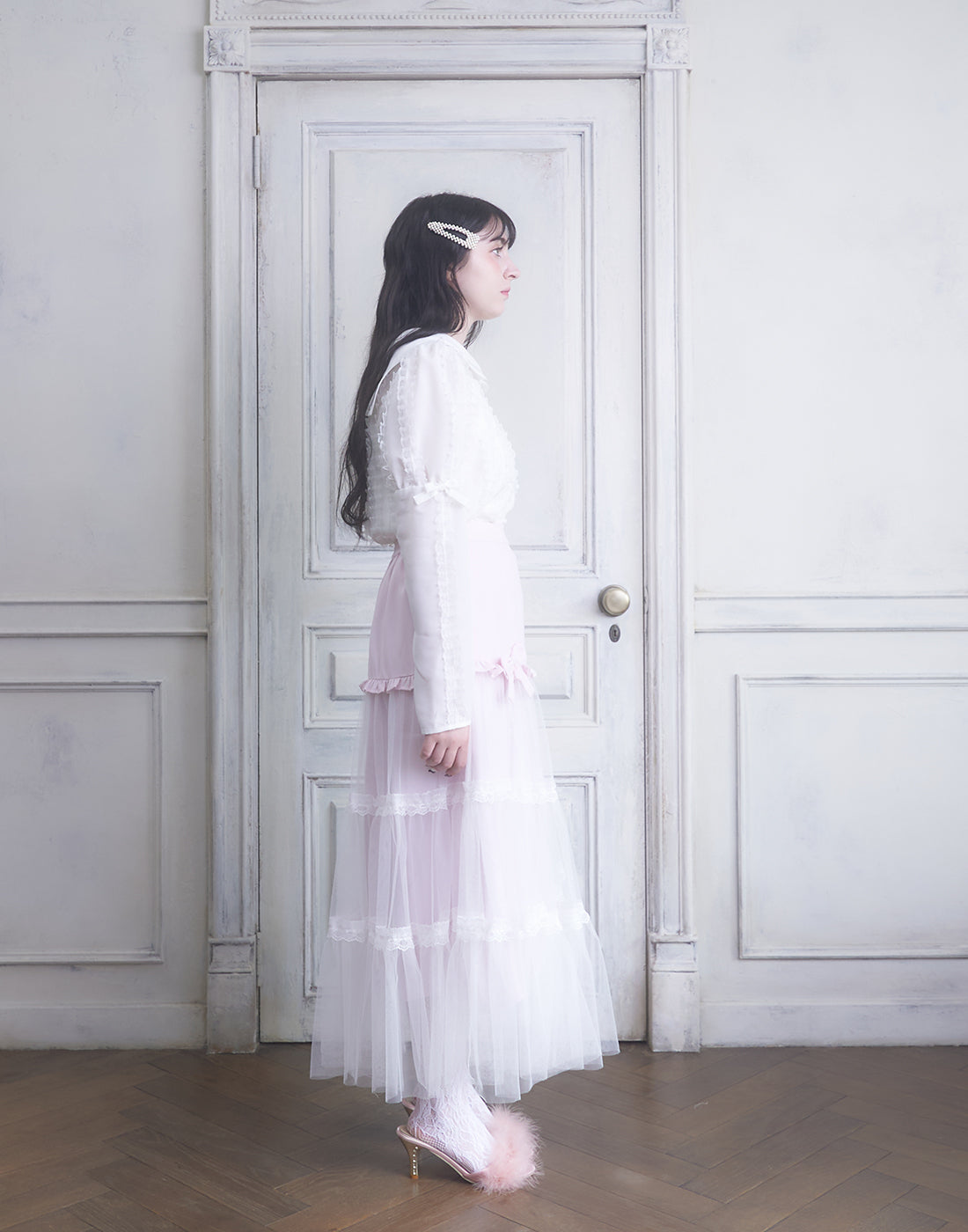 【11月発送】virgin tulle スカート ／ Lolime（Mサイズ・LLサイズ展開）