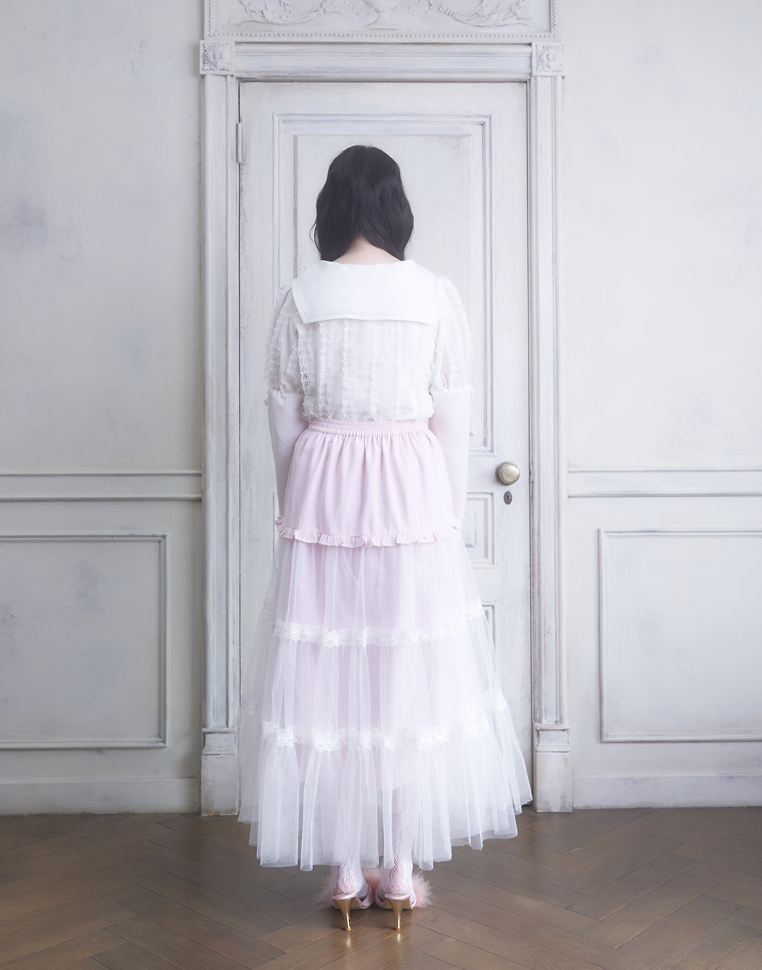 【11月発送】virgin tulle スカート ／ Lolime（Mサイズ・LLサイズ展開）