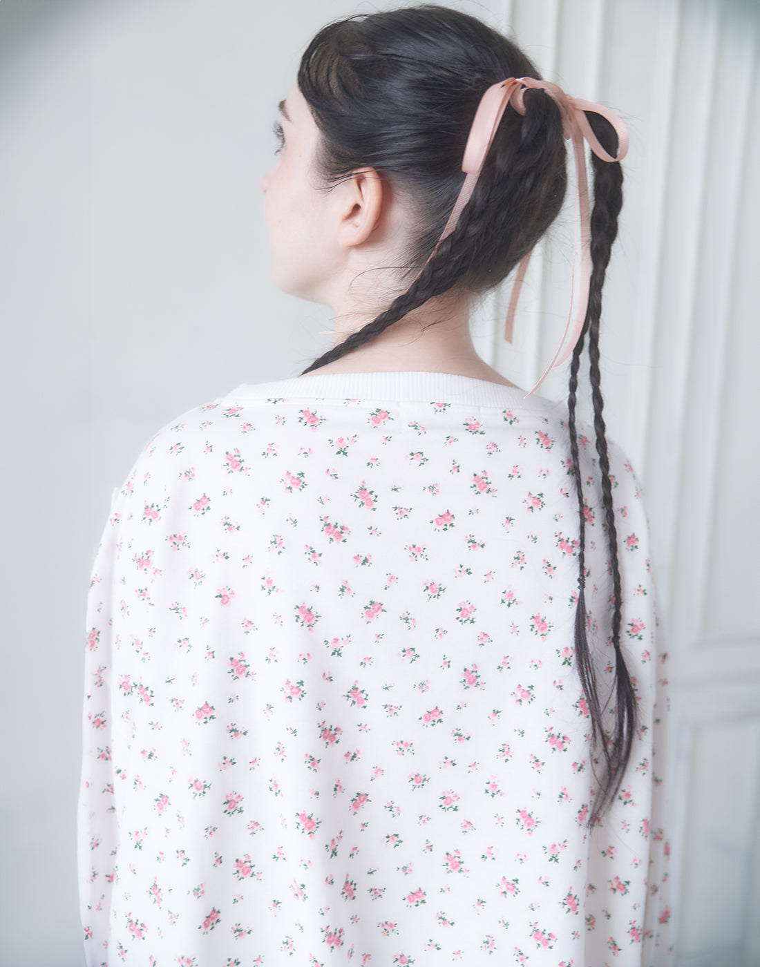 【11月発送】frilly tiny floral スウェット ／ Lolime