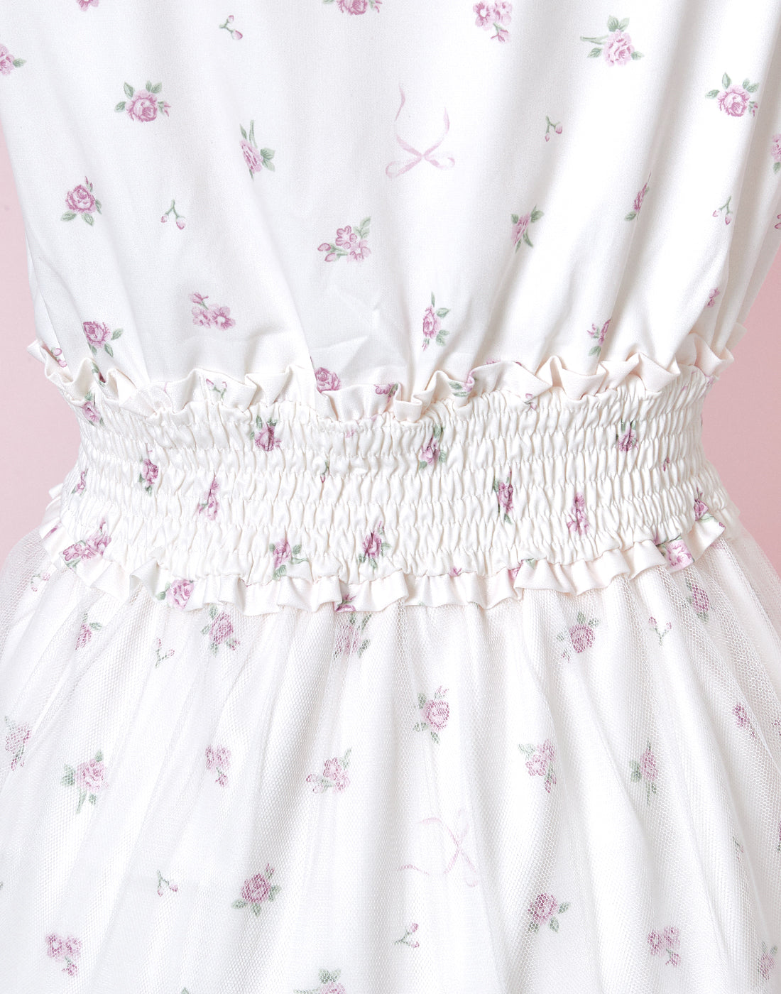 Fairy tale rose tulle veill ワンピース – mellfy memory