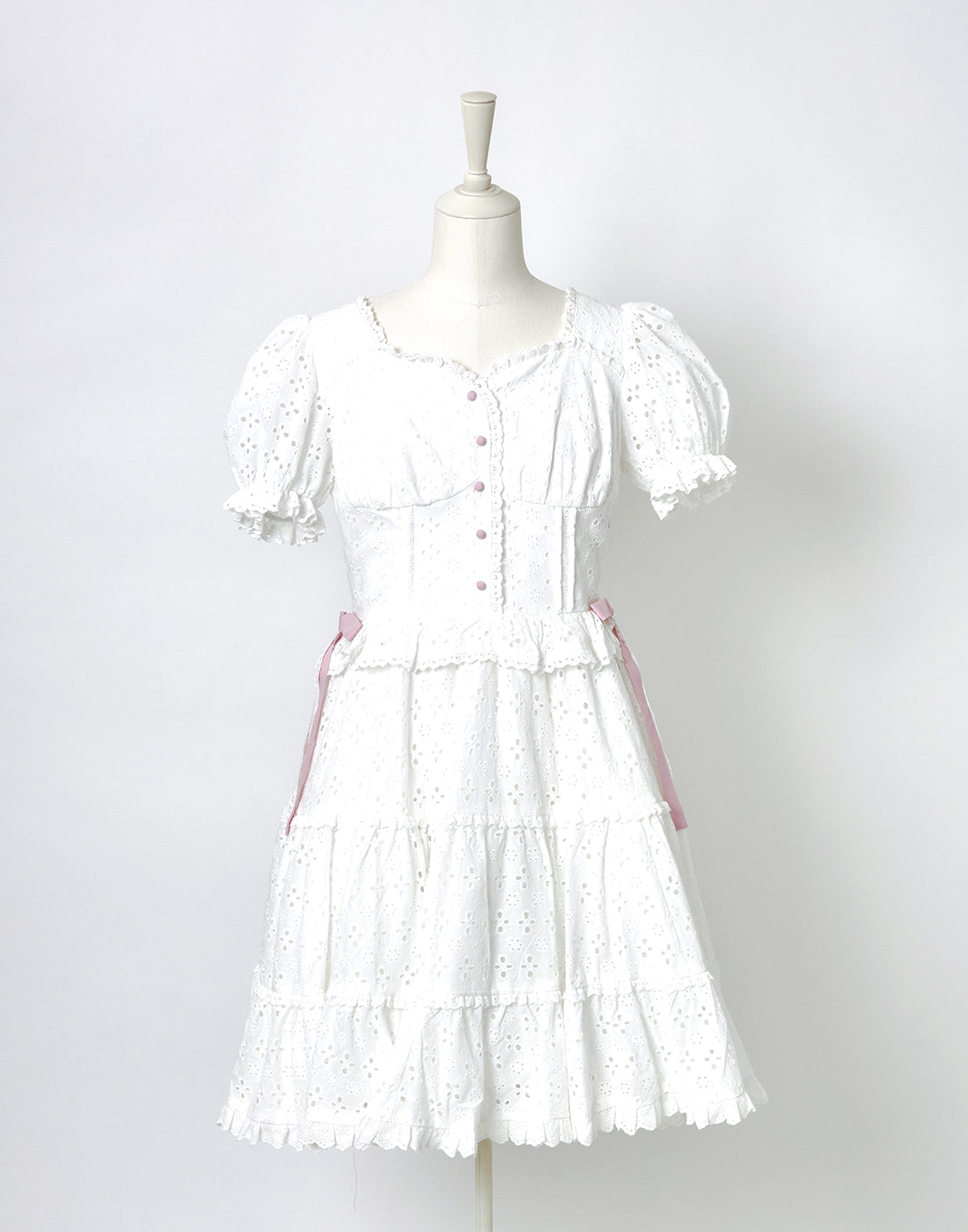 Feeling happy lace ワンピース – mellfy memory