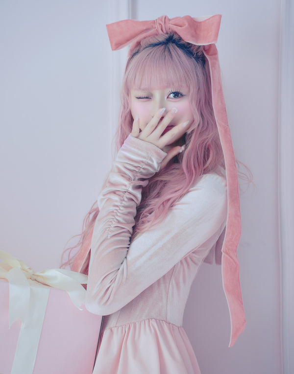 【12/15(月)17時発売】velour balloon onepiece／Fiorforte