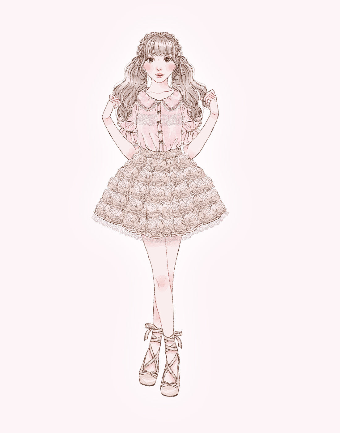 Fairy in flower skirt – mellfy memory
