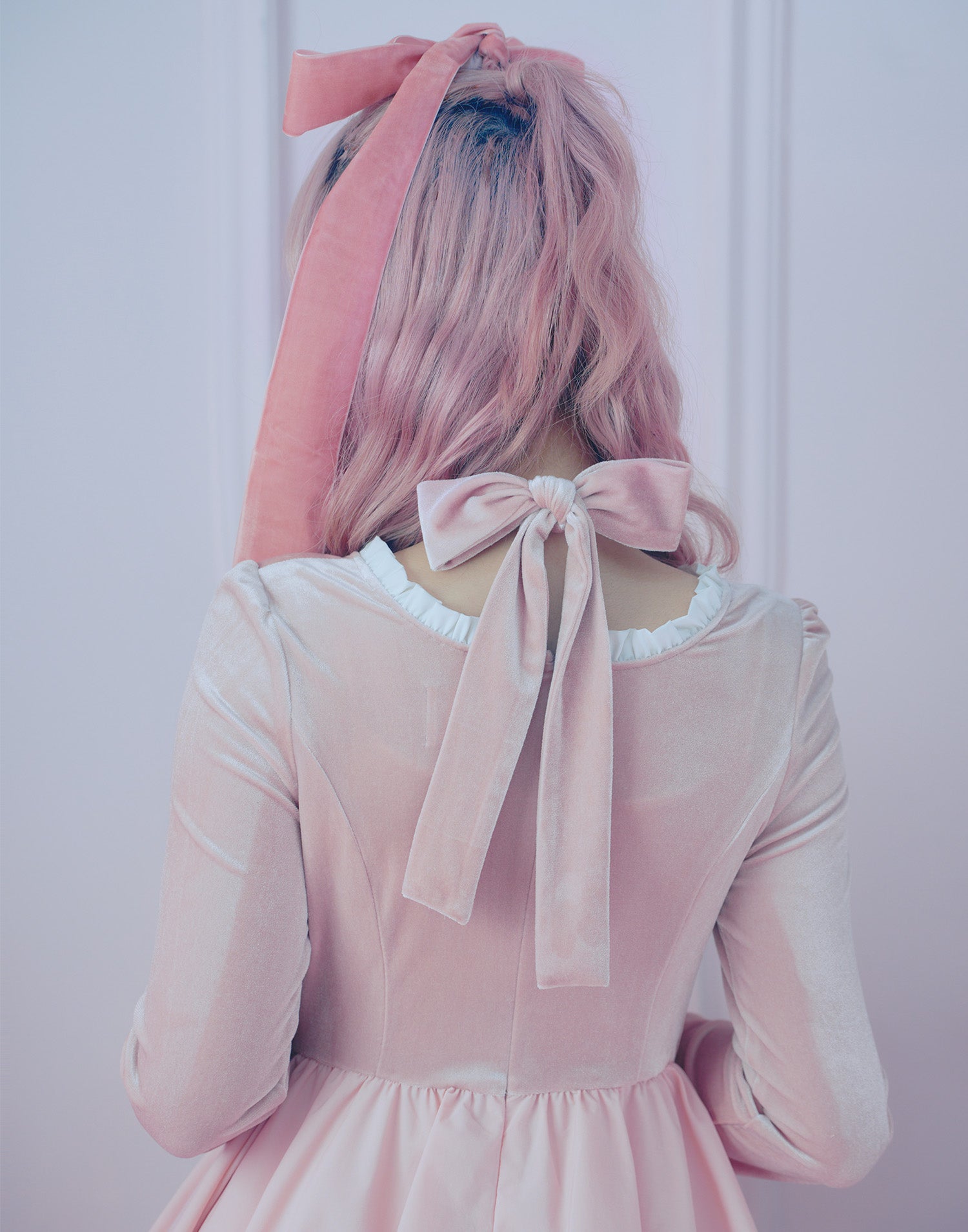 velour balloon onepiece – mellfy memory