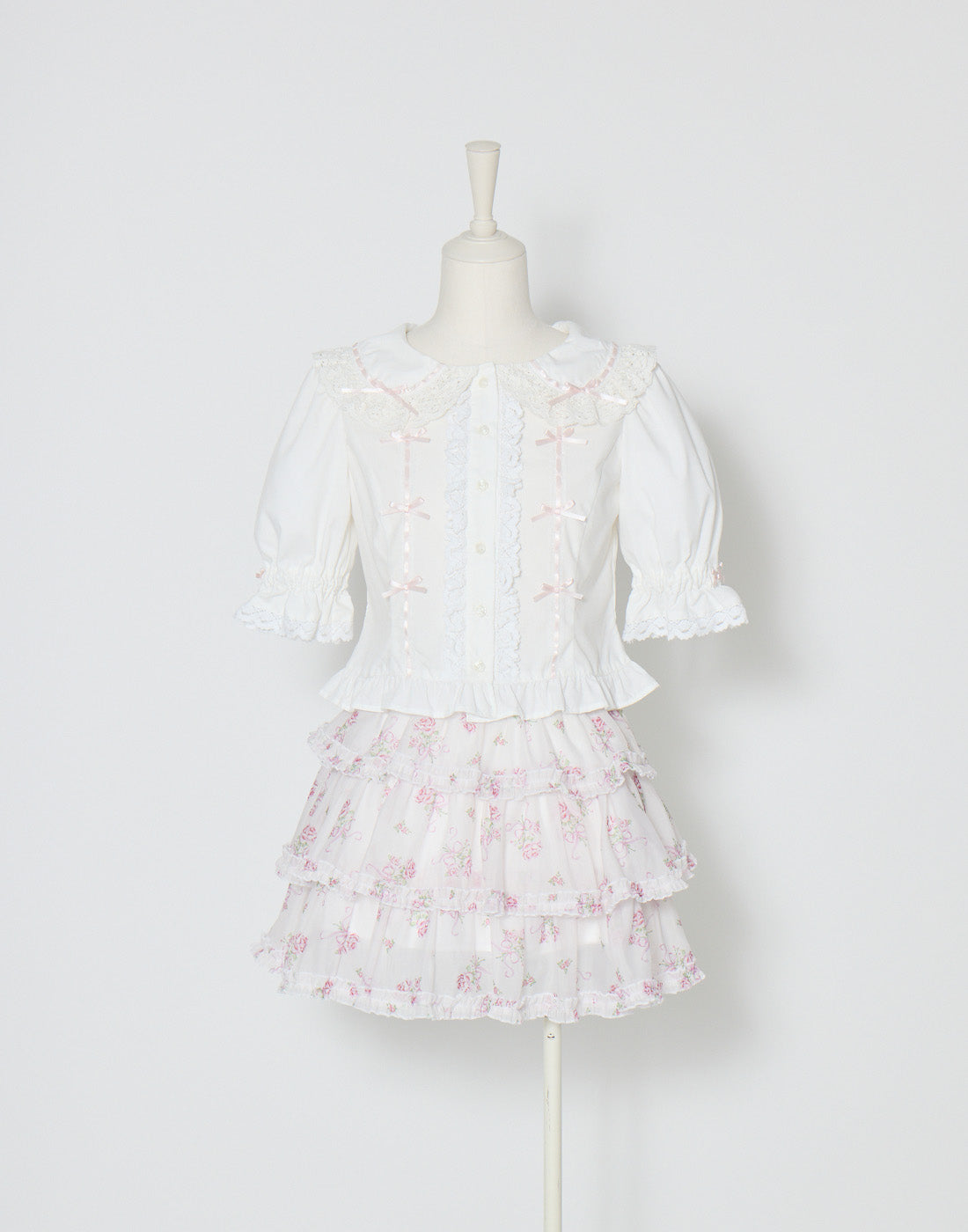 Ribbon rose garden skirt – mellfy memory