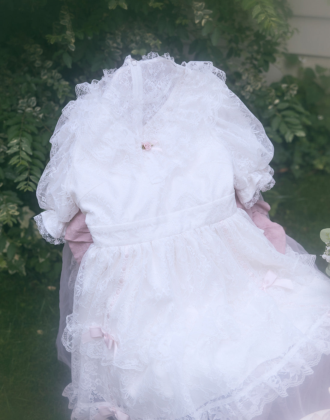 Rosy doll lace onepiece – mellfy memory
