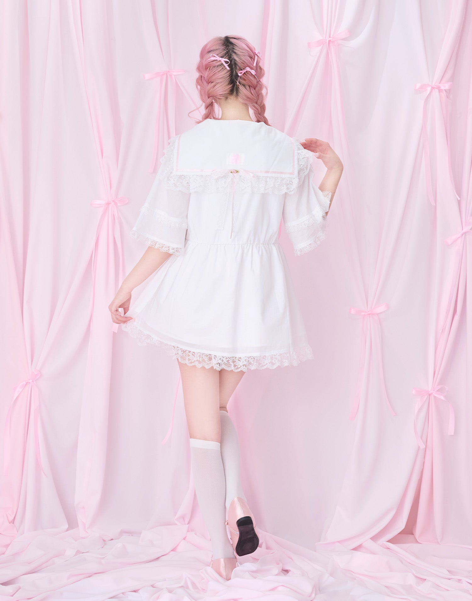 sweet dreamy sailor onepiece／Fiorforte – mellfy memory